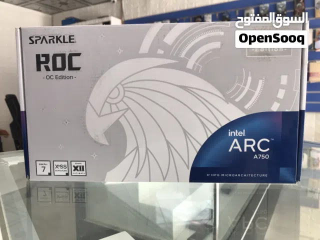 Arc A750 8gb اداء قوي جدا ويدعم raytracing