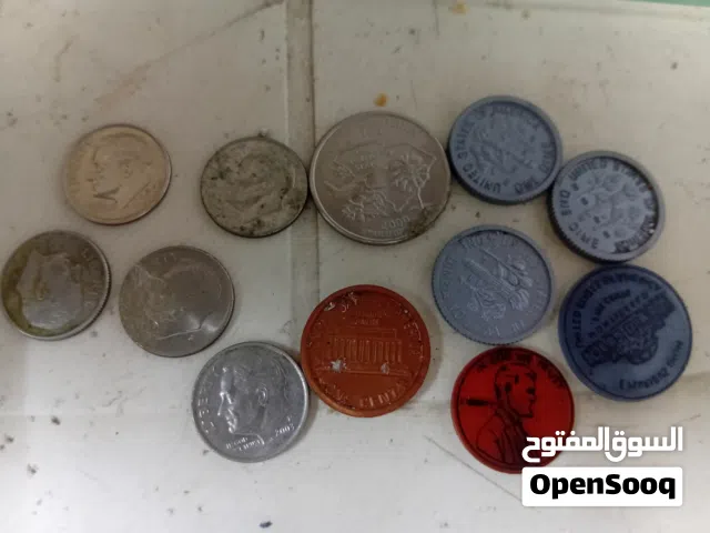 عملات امريكيه 1سنت من البرونز عام 1977تصل في المزادات إلى 870الف دولار للبيع للجادين والمهتمين فقط