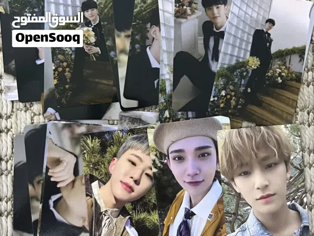 فوتوكارد اصلي كيبوب سڤنتين و هوشي مع هدية 6 صور مميزة اضافية لمينغيو Kpop seventeen photocards+gift
