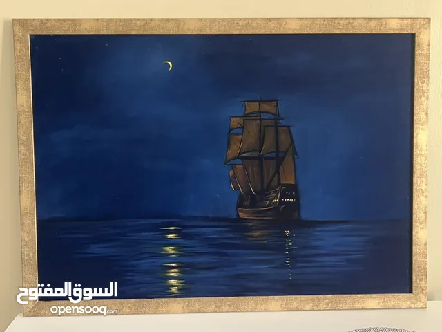 لوحة رسم يدوي على الشاموا