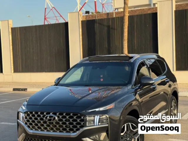 هونداي سانتافيا 2023 درجه اولي عيب واحد لا فل الفل مكان بنغازي ماشيه 94 ميل