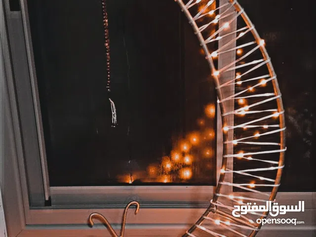 هلاال رمضاني مع اضاء بتحكم عن بعد  ارتفاع 85 بعرض 12