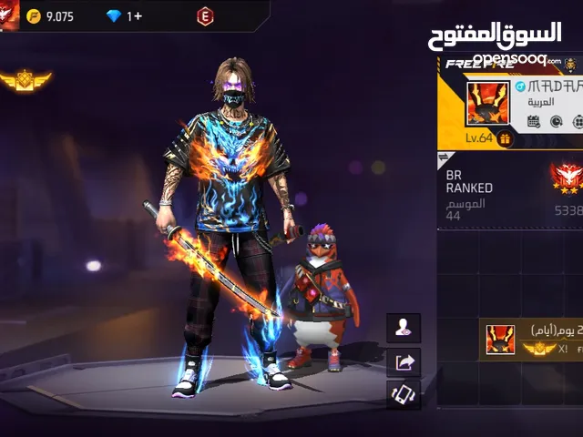 Free Fire Accounts and Characters for Sale in Tunis