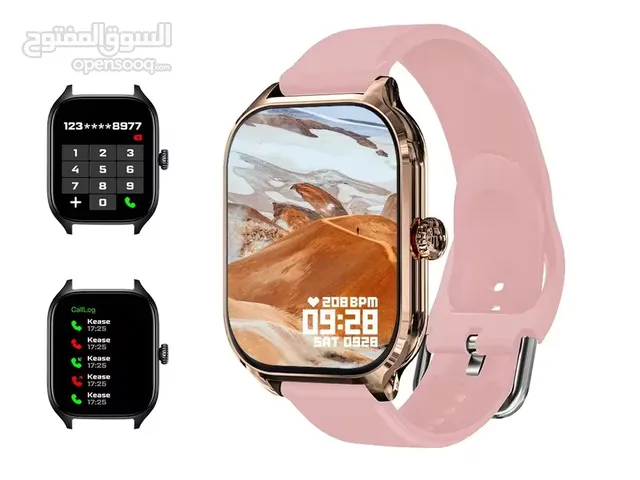 LAXASFIT H9 Smartwatch Dial to Answer Calls Calorie Tracking Heart Rate Blood Oxygen Monitoring