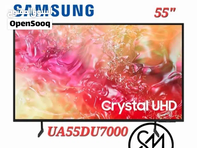 Samsung 55" Smart TV - 4K, 55DU7000