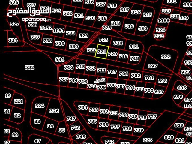 ارض للبيع مقابل جامعه البتراء 750  متر