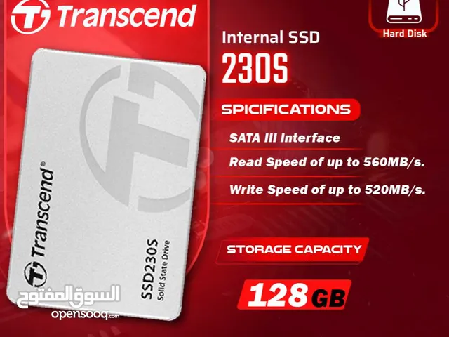 هارديسك داخلي مساحة 128 جيجا بايت ترانسيند Trancsend Internal Hardisk 230S 128GB