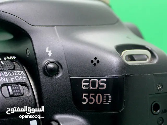 كاميرا كانون ( CANON E05 550D ) مستخدم وبحالة جيدة