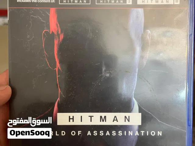 دسكه هيتمان الثلاثيه لبيع hitman I,II ,III triple  ps5