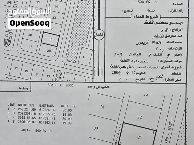 Residential Land for Sale in Al Dakhiliya Bidbid