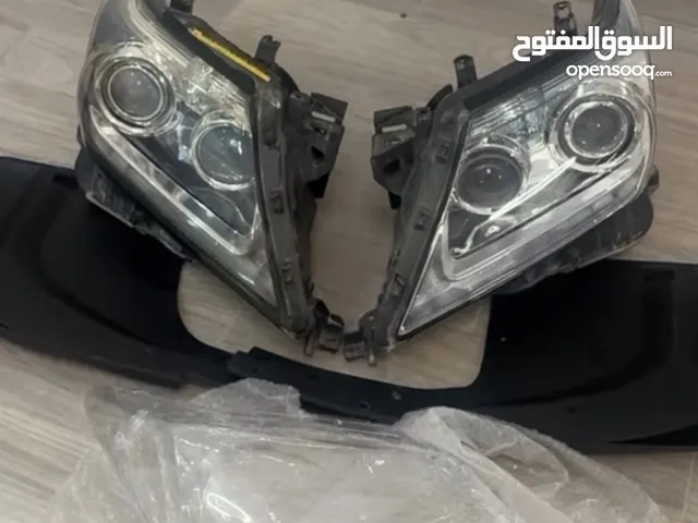 ليتات امامية + غطاء الليت + فنادر خلفية للكزس LX 570 2014