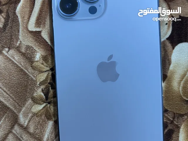 I phone 13 pro max blue 256 gb  بحالة الوكالة والسعر حرق حرق حرق