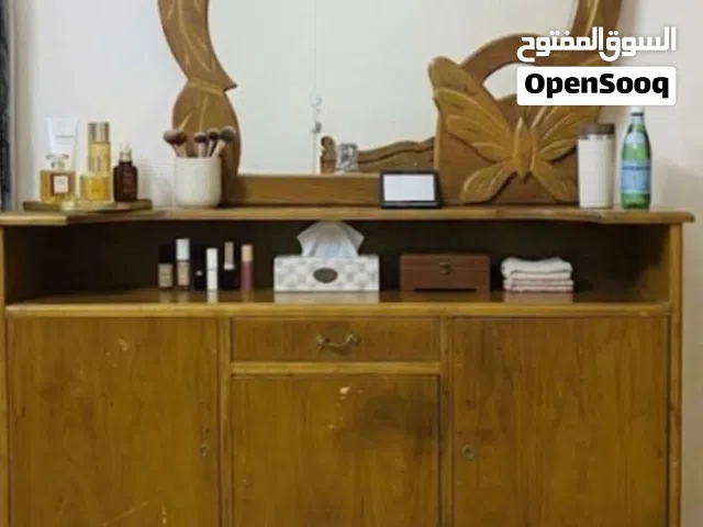 ميز مرايه خشب شغل يدوي