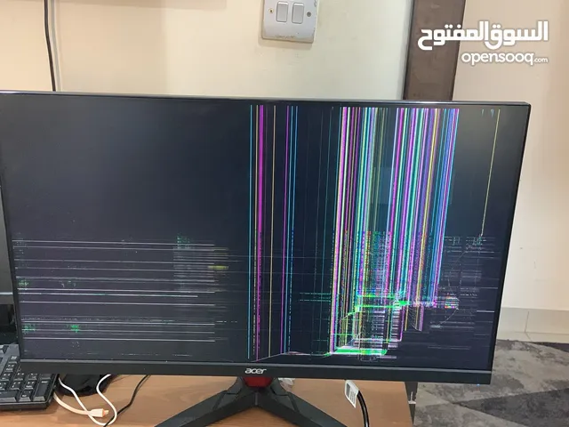 شاشه جيمنق 165 هيرتز Acer مكسوره