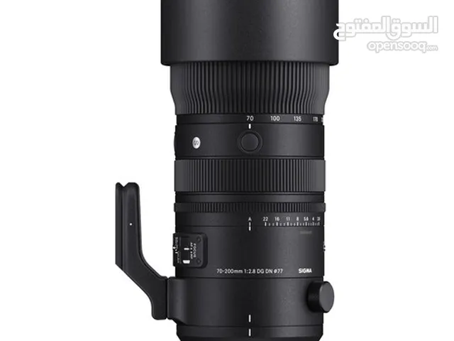 مطلوب عدسات رياضية لكاميرات سوني  تامرون 70-180 g2 او سيجما 70-200 f2.8