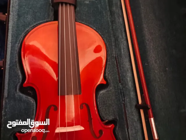 كمان درجه اولى اخو الجديد الحجم 4*4 مع كتافيه و قوس و حقيبه مبطنه مخمل صوت نقي