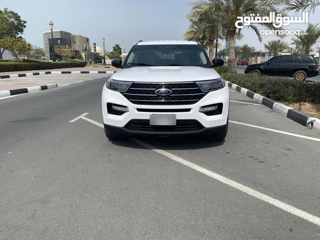 فور اكسبلور 4*4 موديل 2021 بحالة ممتازة