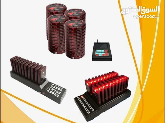 جهاز النداء الالى للمطاعم والكافيهات متنوع الاشكال