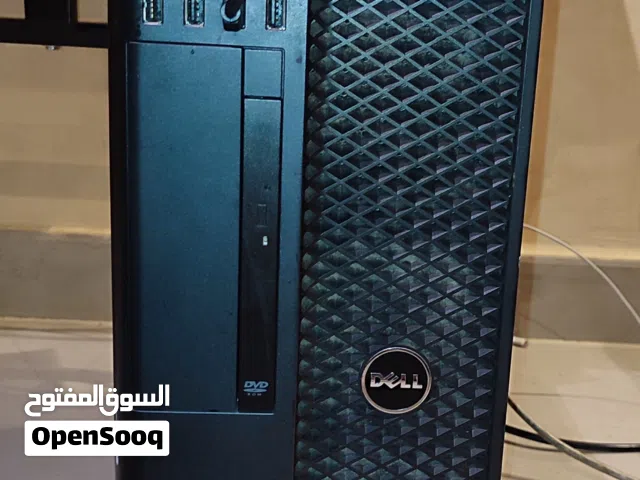 كمبيوتر Dell T3600 مطور (رام 32GB - SSD 512GB) مع كامل ملحقات