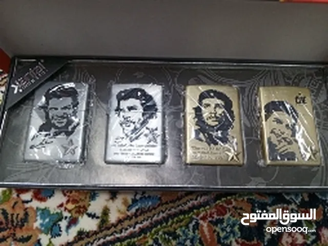 طقم ولاعات zippo على شكل جيفارا السعر10دينار