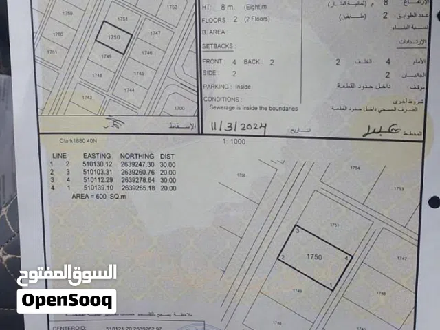 Residential Land for Sale in Al Batinah Al Khaboura