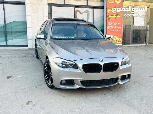 BMW520i f10 سيارة  للبيع  موديل 2014 بسبب التبديل
