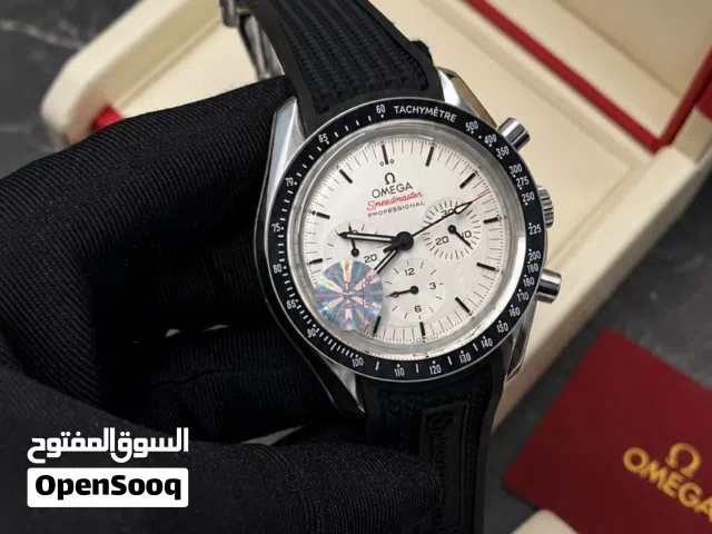 Omega Speedmaster Professional Men’s Watch – Rubber Strap ( Fly back machine)