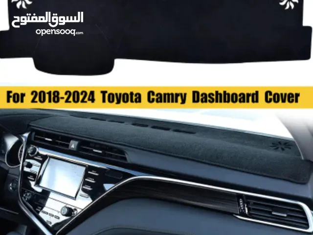 Dashboard Cover Mat for Toyota Camry 2018-2024 غطاء لوحة القيادة لسيارة تويوتا كامري (2018-2024)