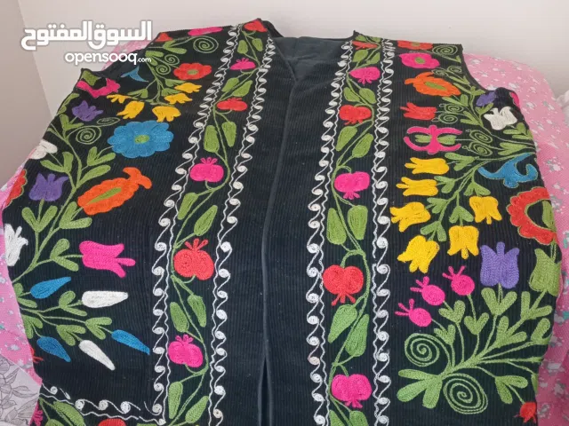 New Multicoloured Floral Embroidered Women's Jacket in Excellent Condition - Medium/Large Fit