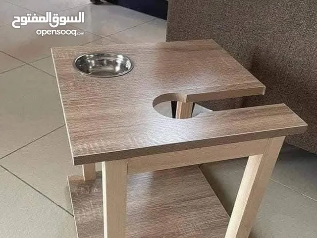 طاولة ارجيلة مع صحن او بدون صحن