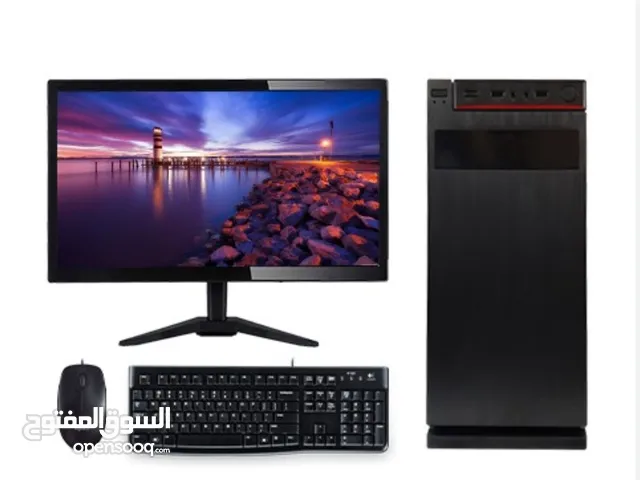 كمبيوترات كور اي فايف 16رام مع شاشات كرت شاشة خارحي بمواصفات قويه جدا