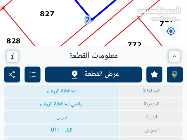 قطعة سكنية مميزة في بيرين على شارعين قرب الاتوستراد فقط 40500