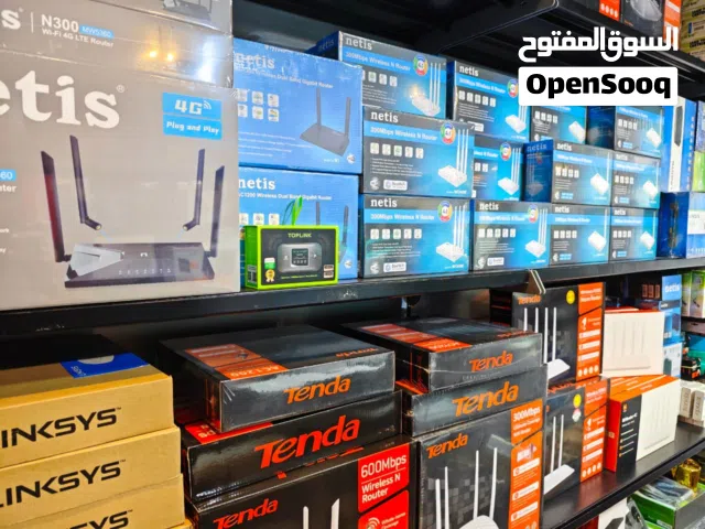 توفر أحدث راوترات NETIS و TENDA بجودة ممتازة وأداء قوي!
