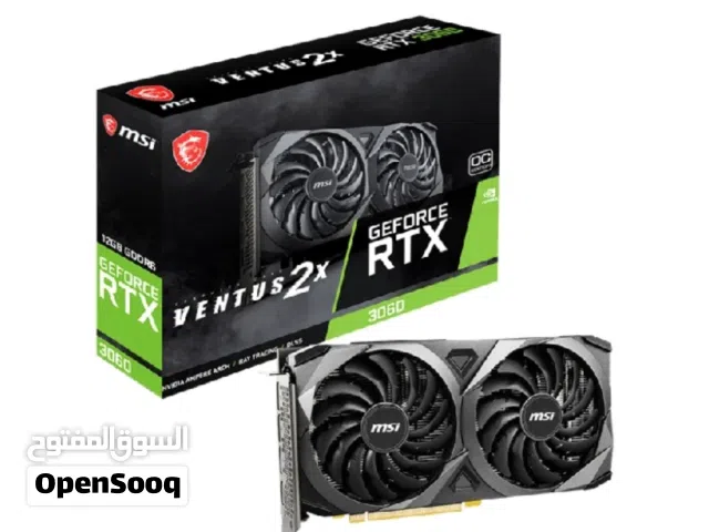 مطلوب كرت شاشة RTX3060 12GB الوصف