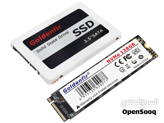 هارد M.2 NVME SSD بسعة 128GB من ماركة Goldenfir  Goldenfir 128GB M.2 NVMe SSD