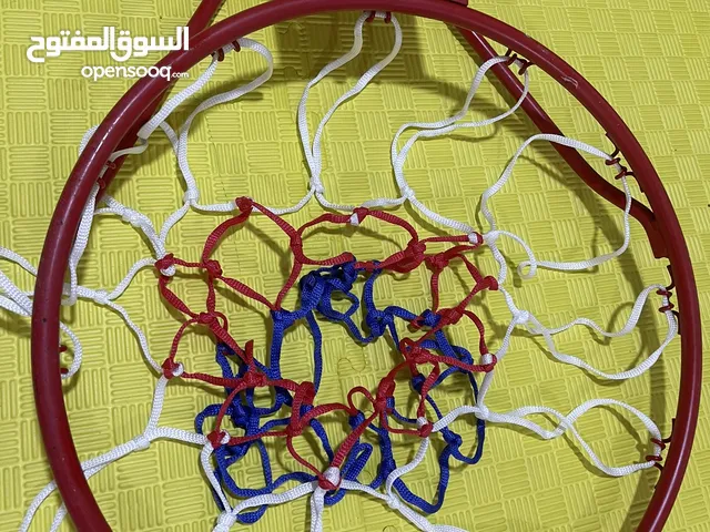 حلقة كرة سلة حديد مع شبكة