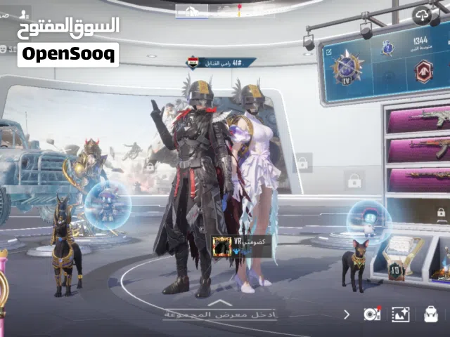 حساب ببجي مرتب