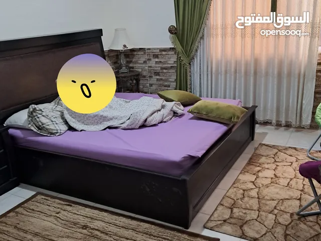 غرفة نوم تفصيل خشب لاتيه ثقيل وراقية تنجيد الراسية من الجلد الطبيعي