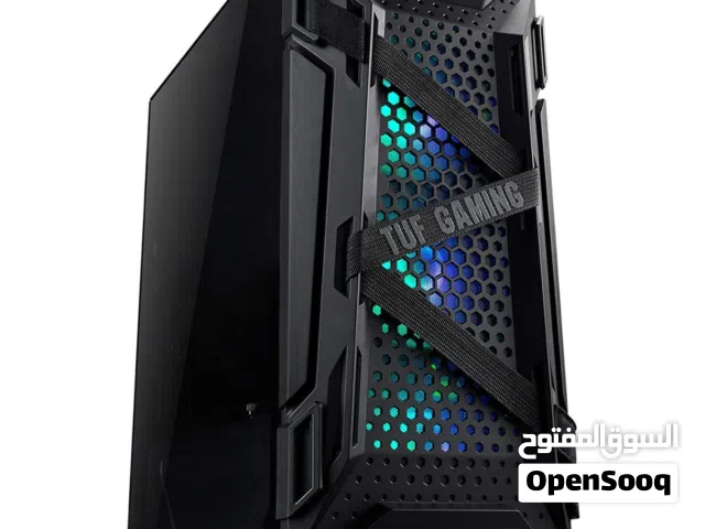 كيس جيمنج اسوس TUF للتجميعات فارغ مع 4 مراوح ار جي بي ملون - ASUS TUF GT 301 4X RGB FANS GAMING CASE