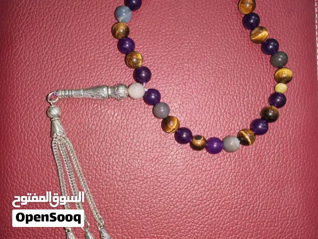 مسابح عين نمر و اماتيست ولابس لازورد وعقيق