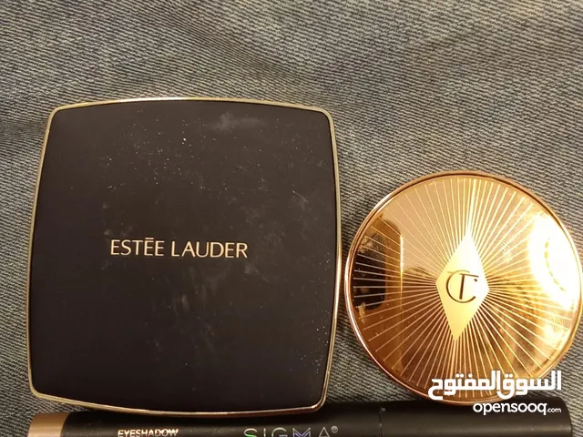 Charlotte luquid blush dark Estee Lauder toner tan Shampagne shadow pencil