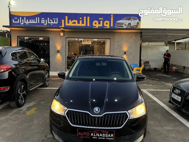 سكودا فابيا ترخيص 2019 محرك 1.0 تيربو بنزين نخب اول