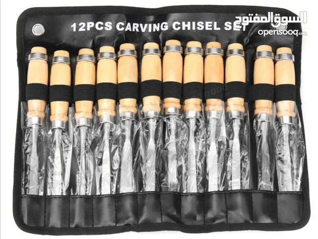 ازميل نحت خشب 12 قطعة