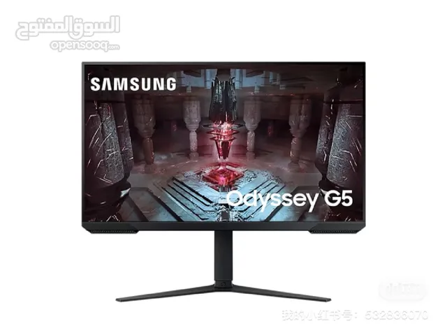 32 Inch Odyssey G5 Flat QHD Gaming Monitor 1MS 165Hz, HDR 10, Height adjustable, LS32CG510 Black