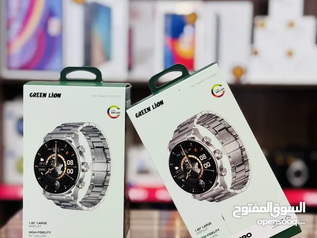 GREEN LION CHRONO PRO SMART WATCH SUPER AMOLED DISPLAY ساعة ذكيةWORKING TIME 7DAYS