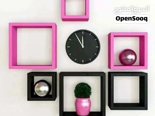 أرفوف ديكورات طقم ثلاث قطع فقط5