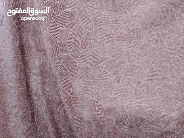 ستارة كتان كشمير تقيل جديد 5 متر ونص