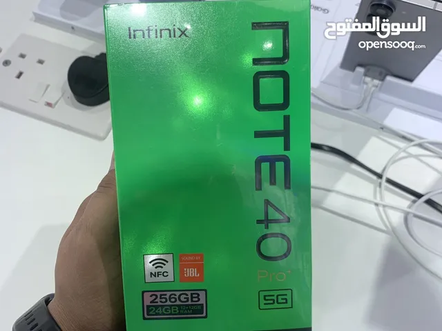 Infinix Note 40 pro plus 256gb Green