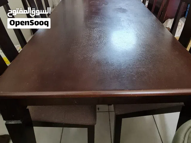 Dining Table with 4 Chairs with chair covers