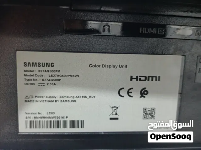 27" Samsung monitors for sale  in Zarqa